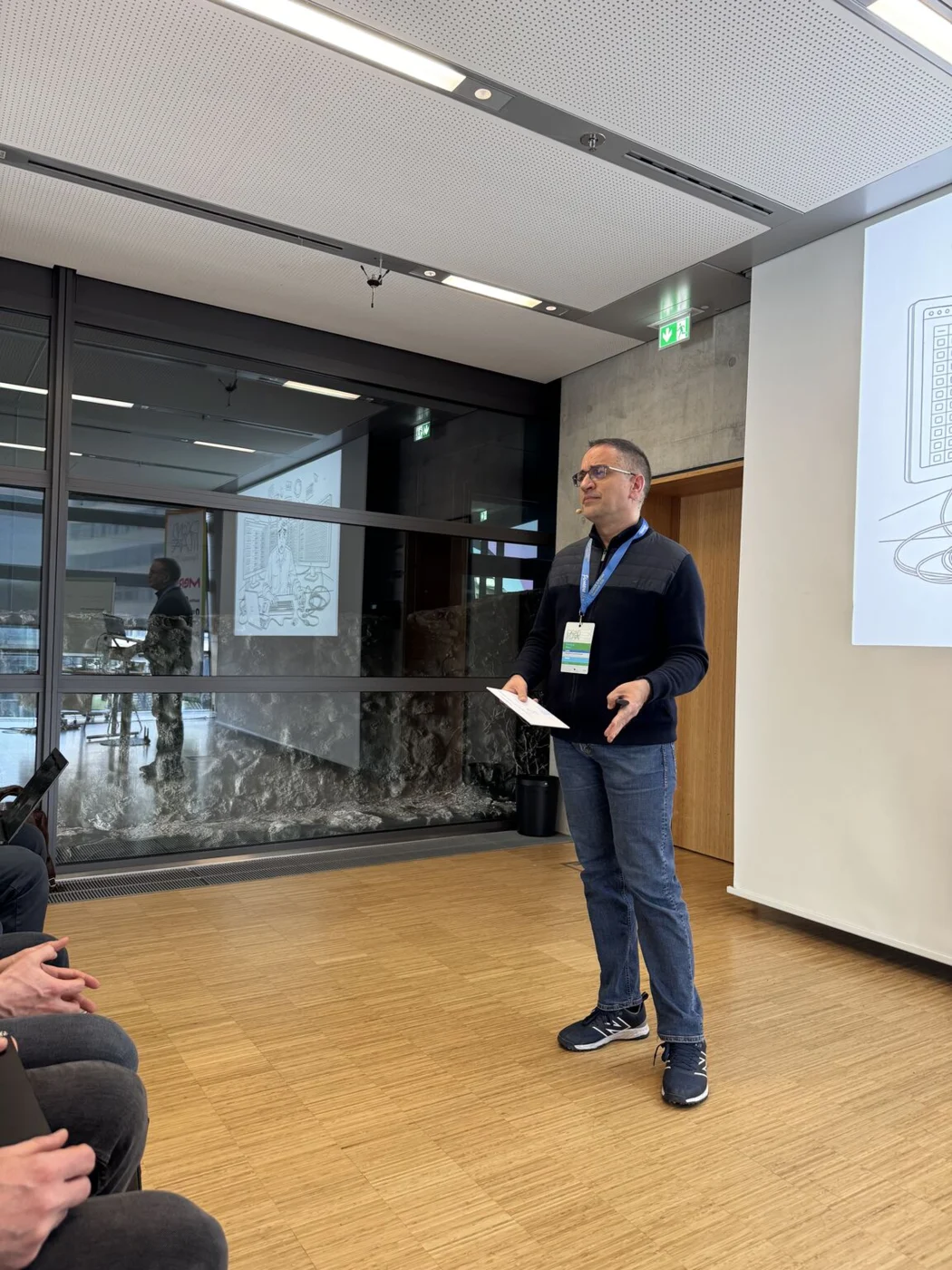 Thomas Prexl bei der PyCon DE